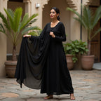 UNSTECH BLACK SALWAR SUIT