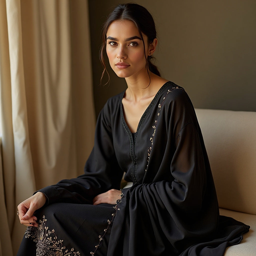 UNSTECH BLACK SALWAR SUIT