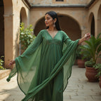 UNSTECH GREEN SALWAR SUIT
