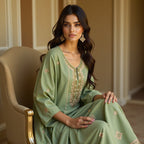 UNSTECH GREEN SALWAR SUIT