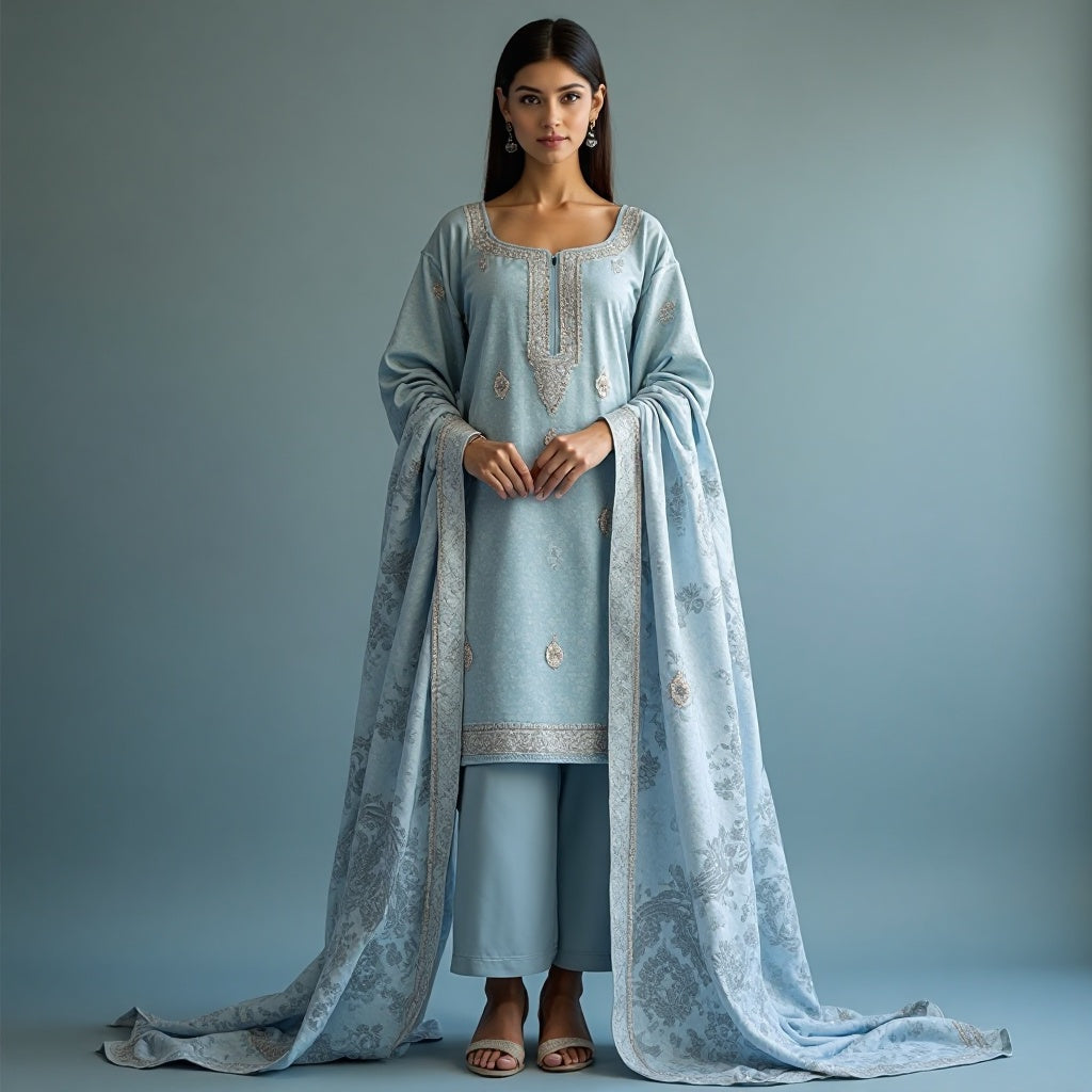 UNSTECH GREY SALWAR SUIT