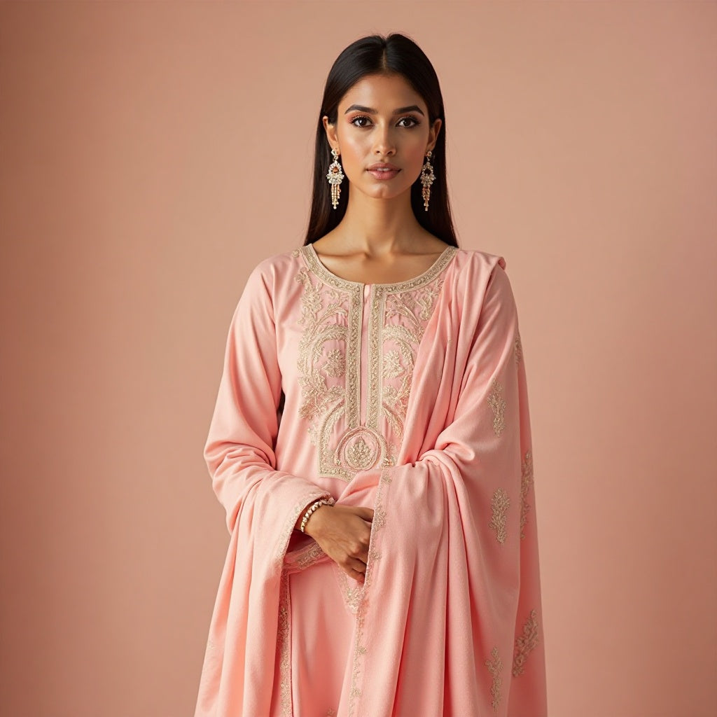 UNSTECH  PINK SALWAR SUIT